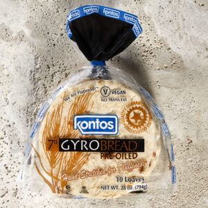 Kontos Gyro Bread 7″