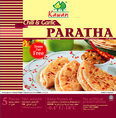 Kawan Chili Garlic Paratha