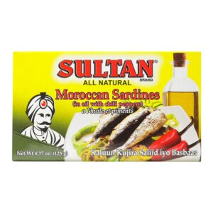 Sultan Sardines in Olive Oil Hot