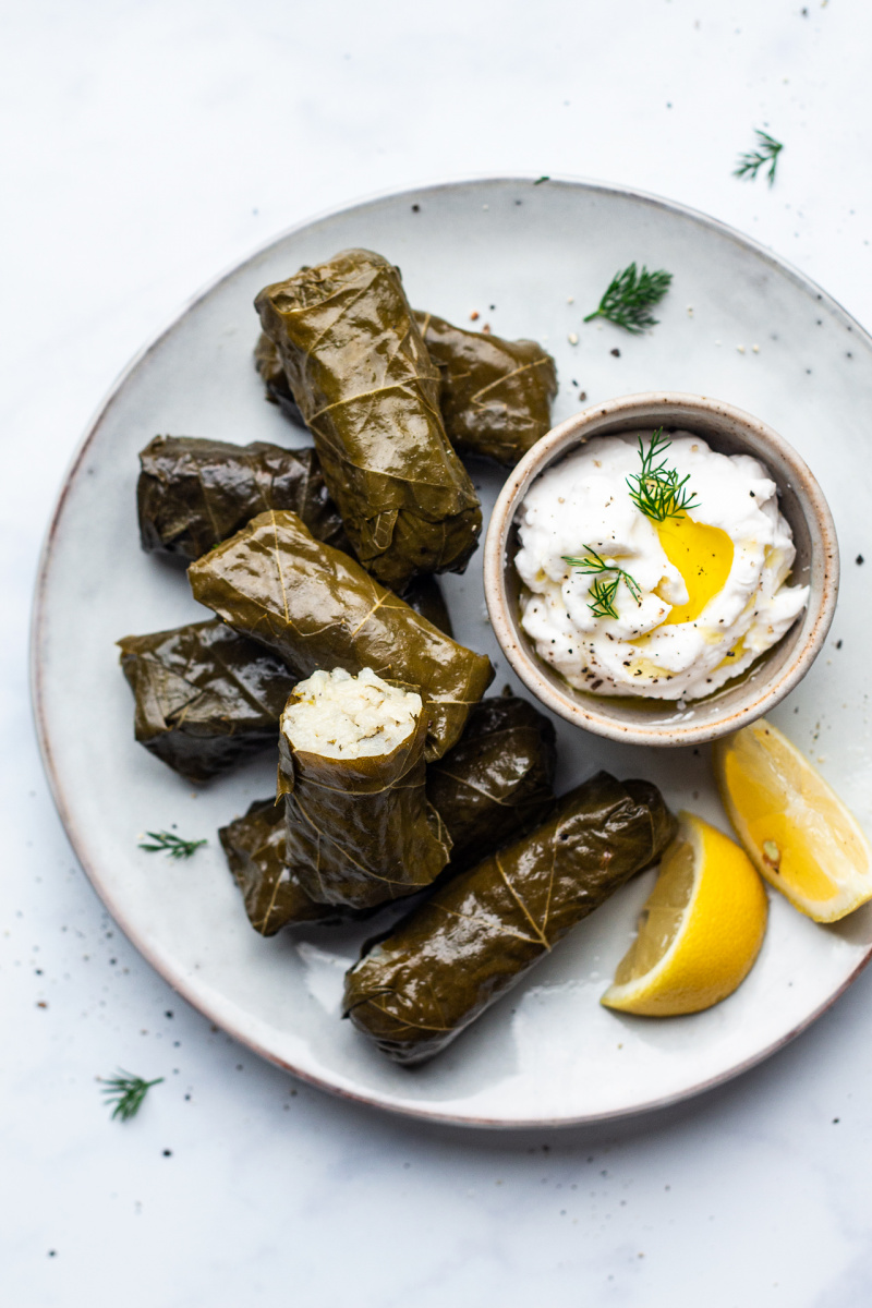 Stuffed (Grape) Vine Leaves