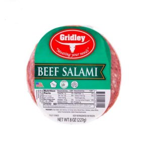 Gridley Halal Beef Sliced Salami